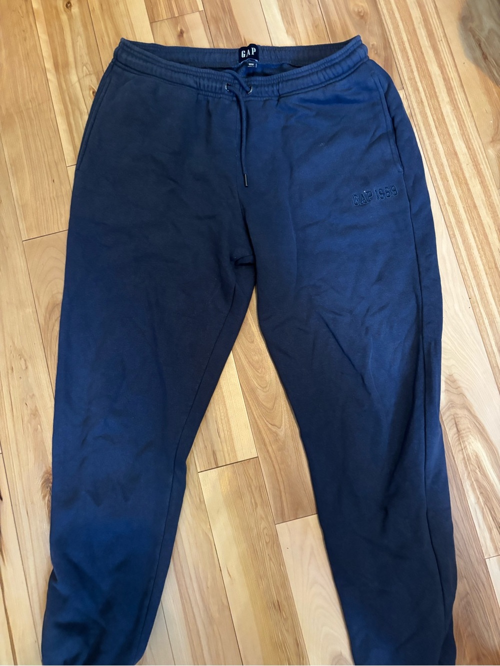 GAP Men's Dark Navy Drawstring Jogger Sweatpants